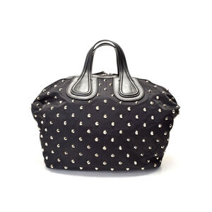 Givenchy Nightingale black nylon studs